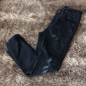 Hudson Kids Black Wash Jagger Slim Straight Jeans